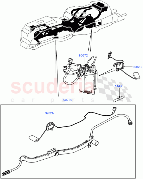 Part Diagram for Land Rover LR042974