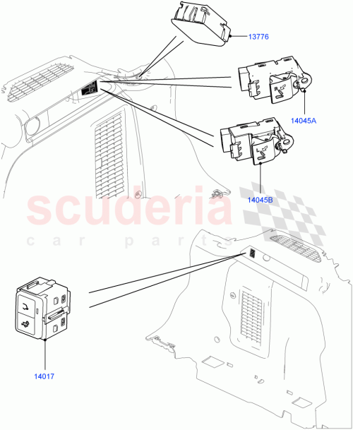 Part Diagram for Land Rover LR059719