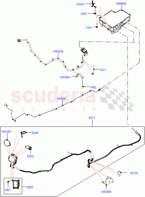 Part Diagram for Land Rover LR118806