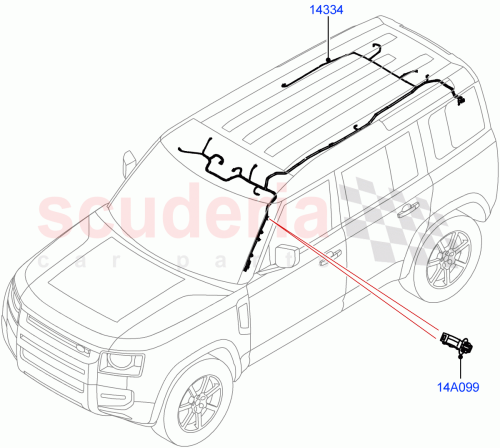 Part Diagram for Land Rover LR172284