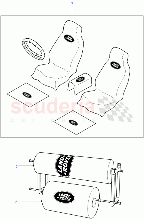 Part Diagram for Land Rover STC53051