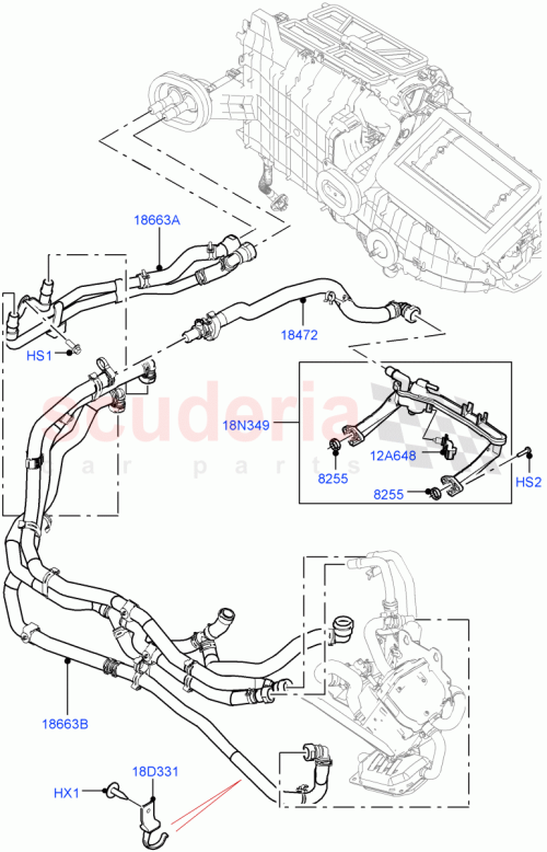 Part Diagram for Land Rover LR110237