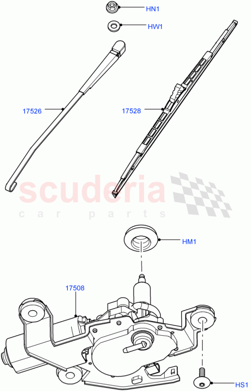 Part Diagram for Land Rover WW108006