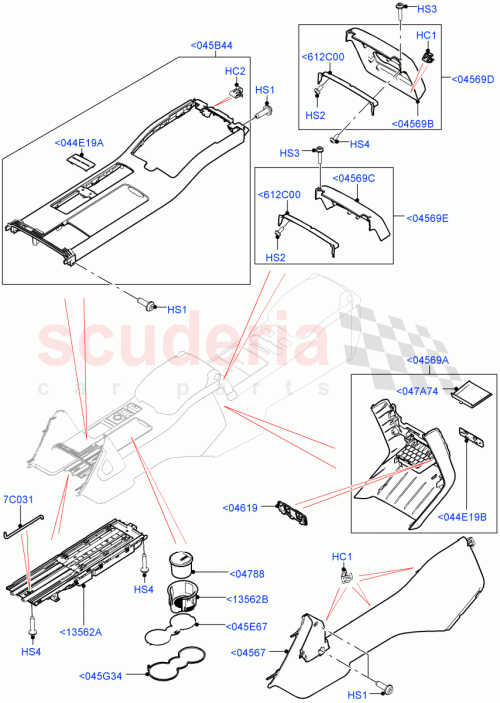 Part Diagram for Land Rover LR160030