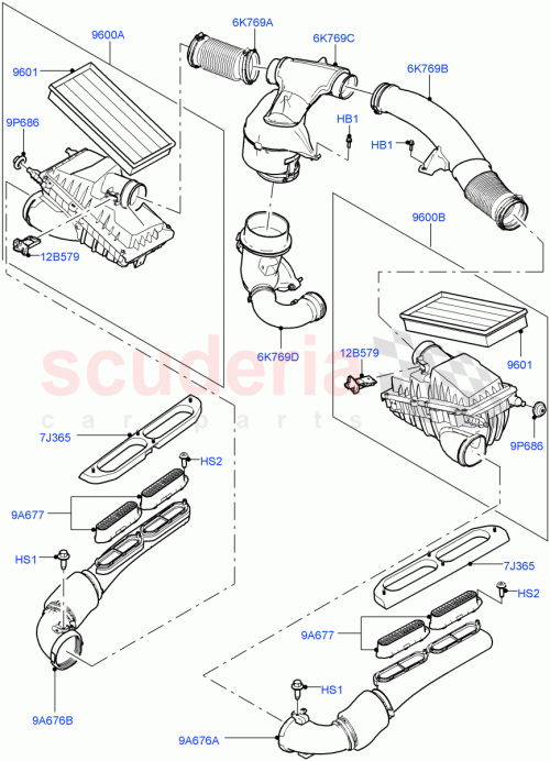 Part Diagram for Land Rover LR127970