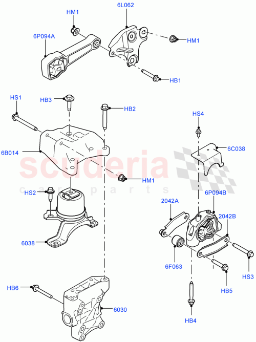Part Diagram for Land Rover LR078389