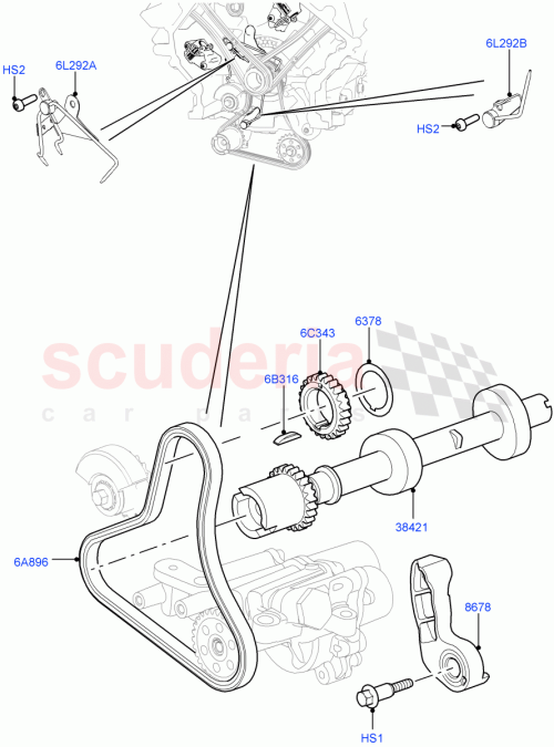 Part Diagram for Land Rover LR032087