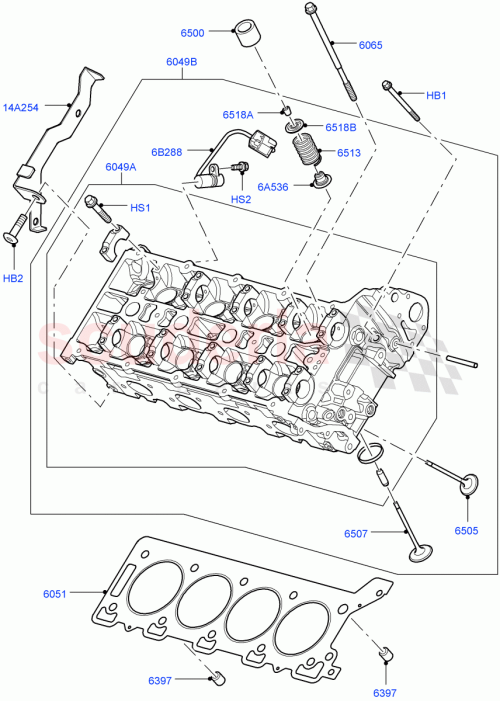 Part Diagram for Land Rover 4677857