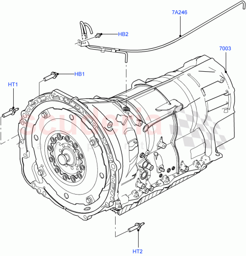 Part Diagram for Land Rover LR087234