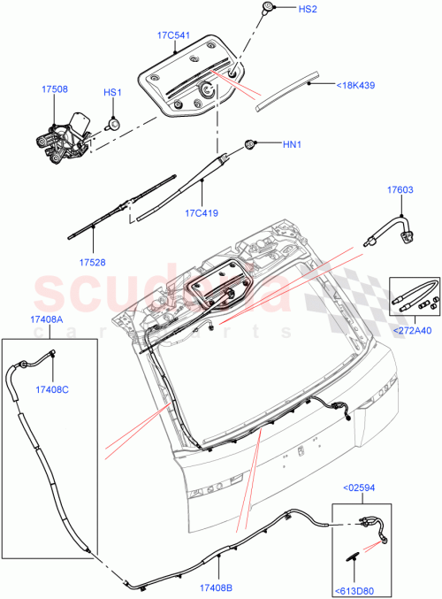 Part Diagram for Land Rover LR126168