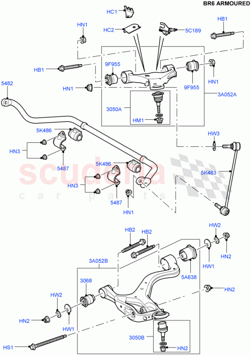 Part Diagram for Land Rover LR011926