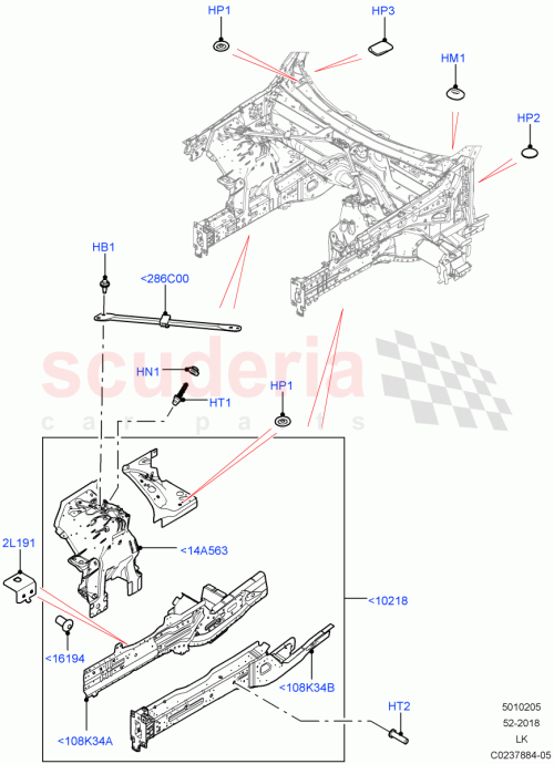Part Diagram for Land Rover LR049295