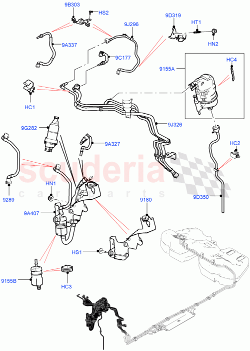 Part Diagram for Land Rover LR114290