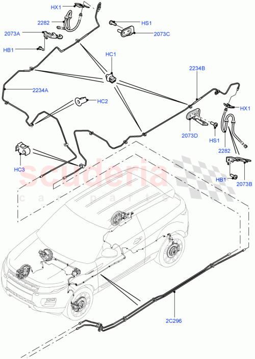 Part Diagram for Land Rover LR104178