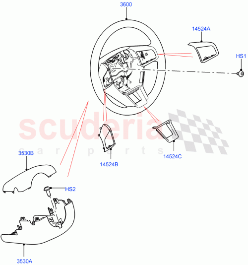 Part Diagram for Land Rover LR079631