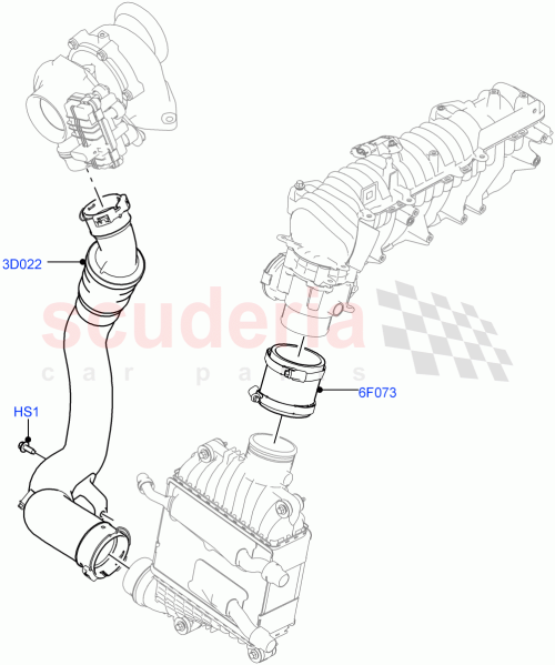 Part Diagram for Land Rover LR092415