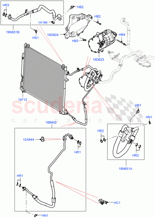 Part Diagram for Land Rover LR172658