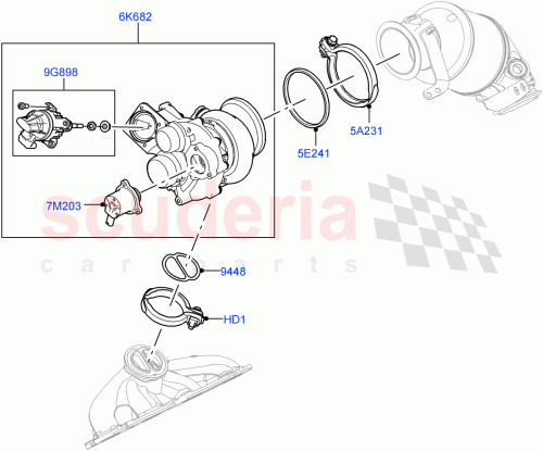 Part Diagram for Land Rover LR159308
