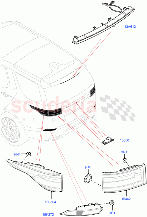 Part Diagram for Land Rover LR106843