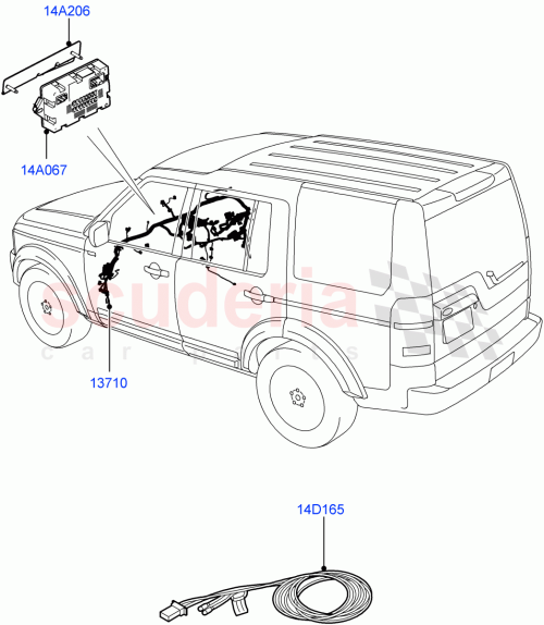 Part Diagram for Land Rover LR015741
