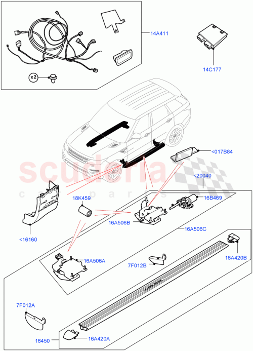 Part Diagram for Land Rover VPLWP0260