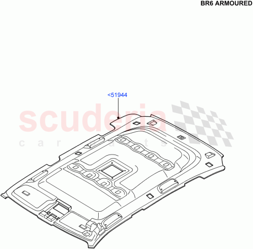 Part Diagram for Land Rover EDB500210NUG