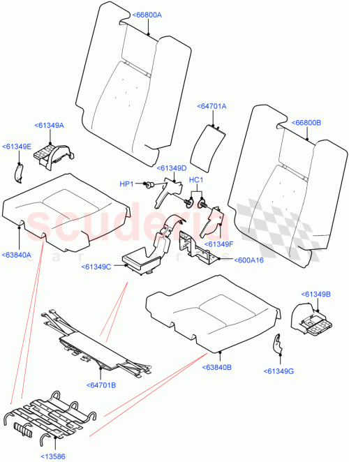 Part Diagram for Land Rover LR059438