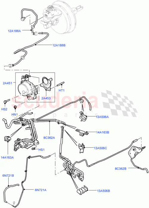 Part Diagram for Land Rover LR082928