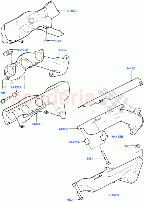 Part Diagram for Land Rover LR112597
