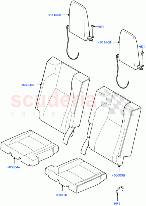 Part Diagram for Land Rover LR126546