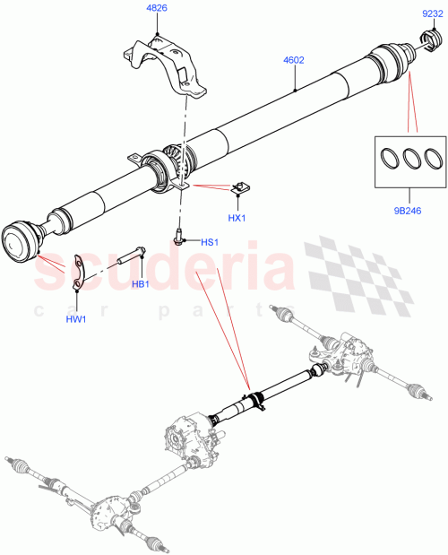 Part Diagram for Land Rover LR142253