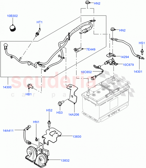 Part Diagram for Land Rover LR108388
