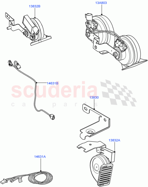 Part Diagram for Land Rover LR047632