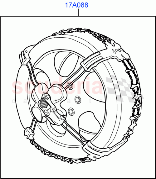 Part Diagram for Land Rover VPLGW0081