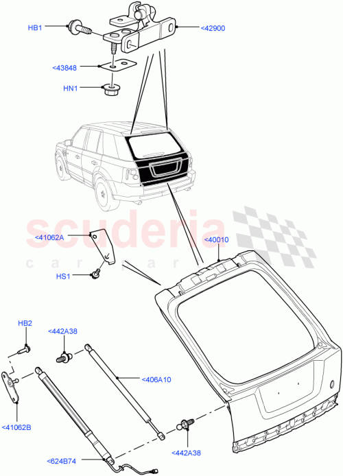 Part Diagram for Land Rover LR045395