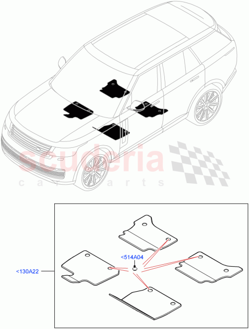 Part Diagram for Land Rover LR168431