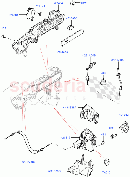 Part Diagram for Land Rover LR135273