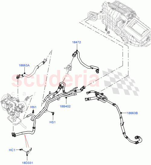 Part Diagram for Land Rover LR157866
