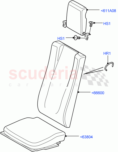 Part Diagram for Land Rover LR020297