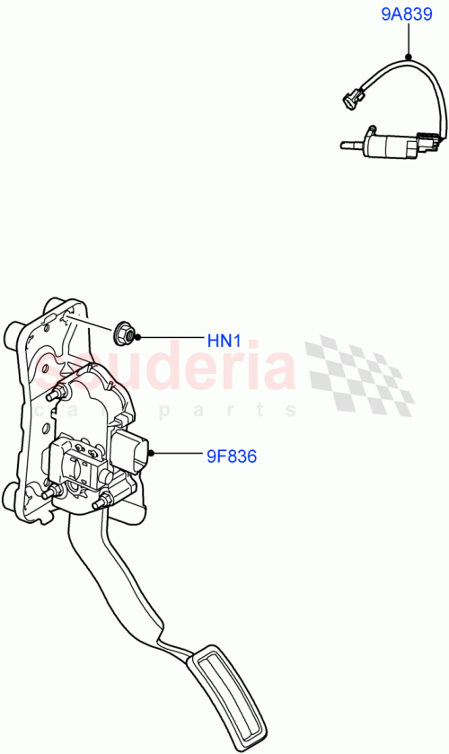 Part Diagram for Land Rover LR012044