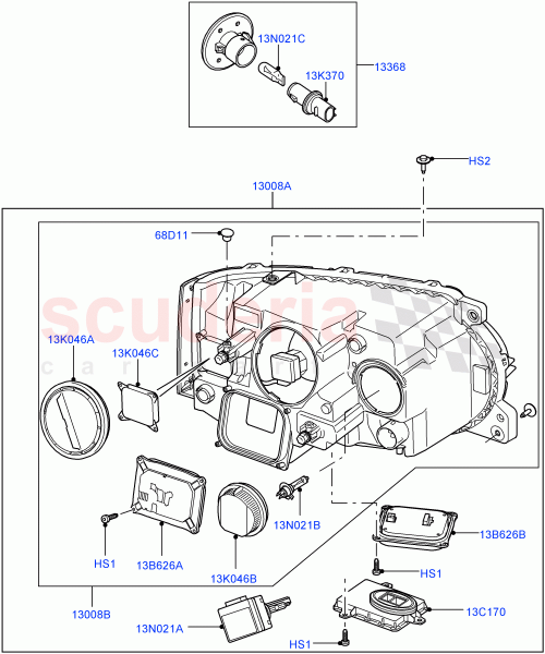 Part Diagram for Land Rover LR050796