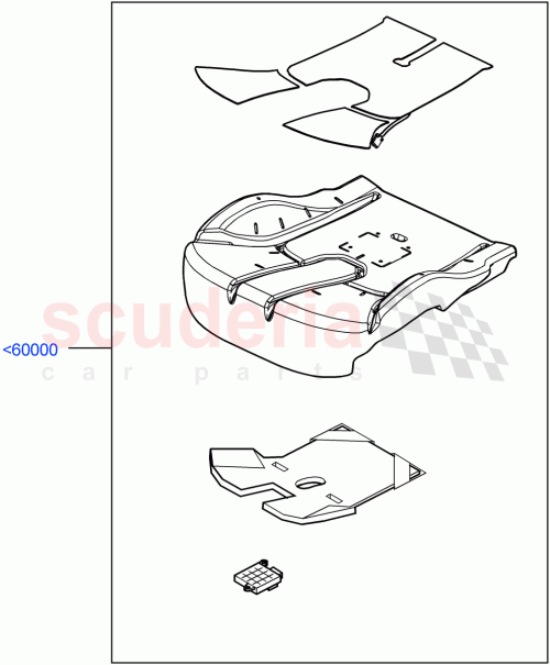 Part Diagram for Land Rover LR141435