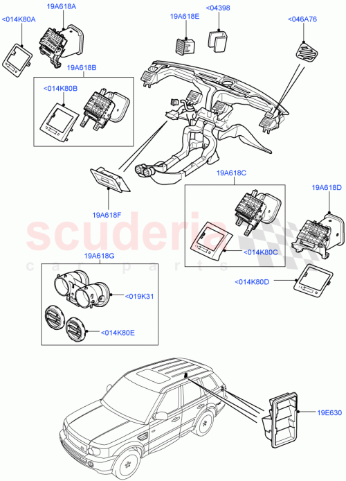 Part Diagram for Land Rover LR016280