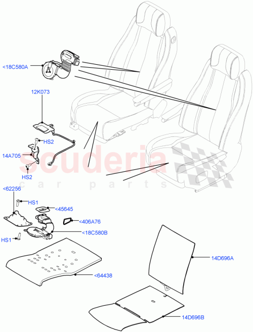 Part Diagram for Land Rover LR040754