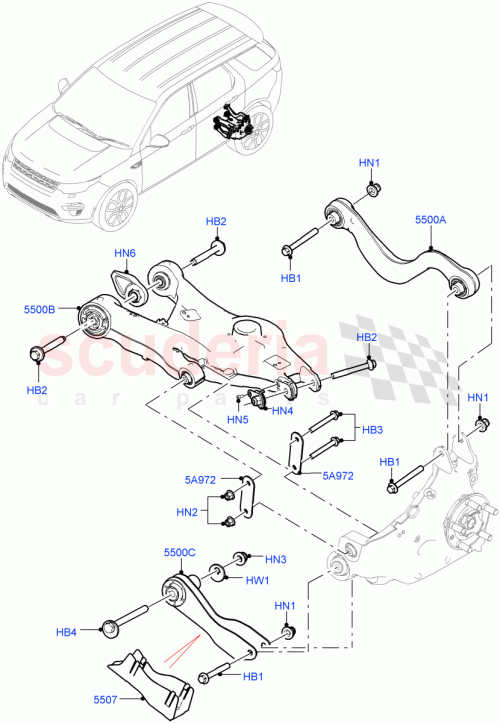 Part Diagram for Land Rover LR068167