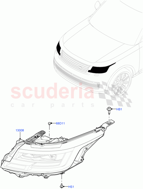 Part Diagram for Land Rover LR152086
