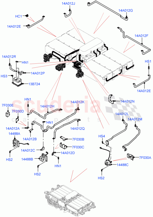 Part Diagram for Land Rover LR137375
