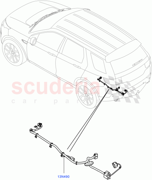 Part Diagram for Land Rover LR143901