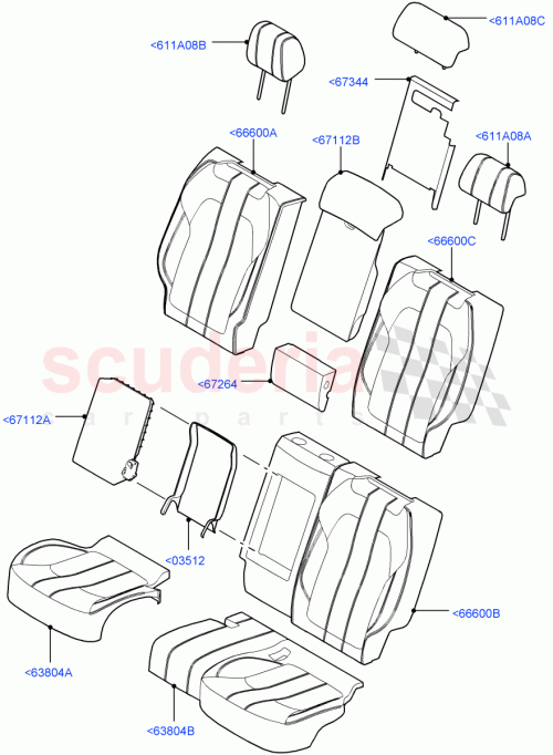 Part Diagram for Land Rover LR042677