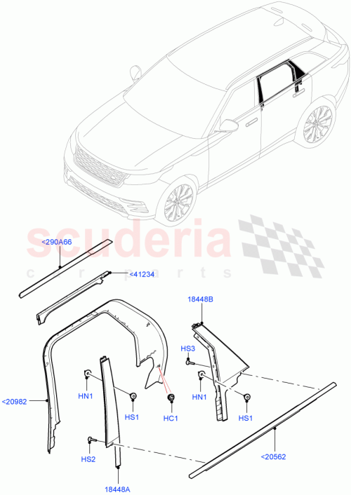 Part Diagram for Land Rover LR093824